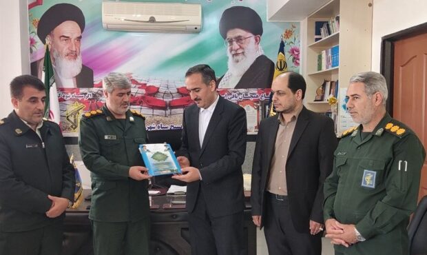 دیدار مسئولان با فرمانده سپاه شهرستان چایپاره