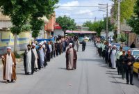 عزاداری مردم چایپاره در سوگ امام خوبی‌ها