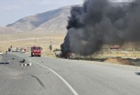 محور فرعی چایپاره – خوی بازهم حادثه آفرید