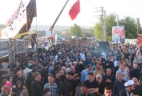 پیاده روی دلدادگان اربعین حسینی در چایپاره