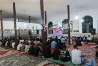 مراسم گرامیداشت هفته وحدت در روستای شیرین بلاغ