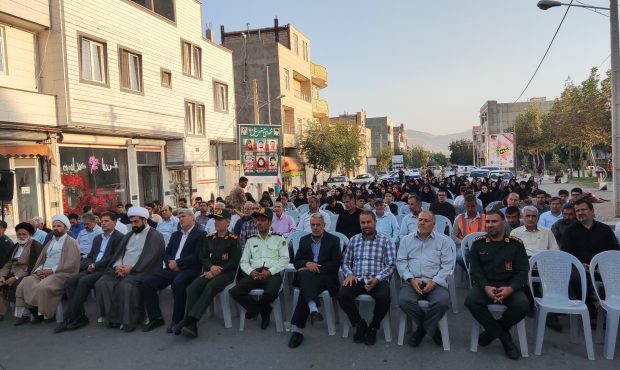 مراسم گرامیداشت هفته وحدت در چایپاره