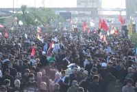 تشییع پیکر قائد شهید در نجف اشرف