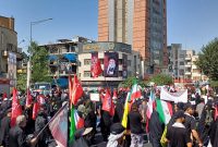 تشییع آقای شهید ایران در تهران