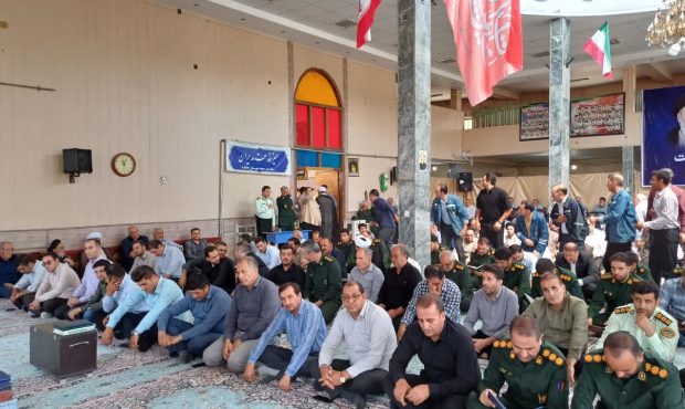بزرگداشت اربعین رهبر انقلاب و شهدای دولت در چایپاره