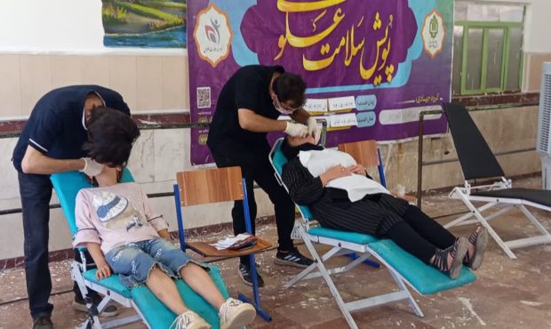 ارائه خدمات رایگان پزشکی به روستاهای چایپاره