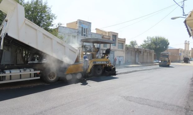 نهضت آسفالت معابر اصلی قره‌ضیاءالدین ادامه پیدا می‌کند