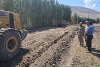 زیرسازی و آسفالت جاده بین‌مزارع الهوردی‌کندی اجرا می‌شود